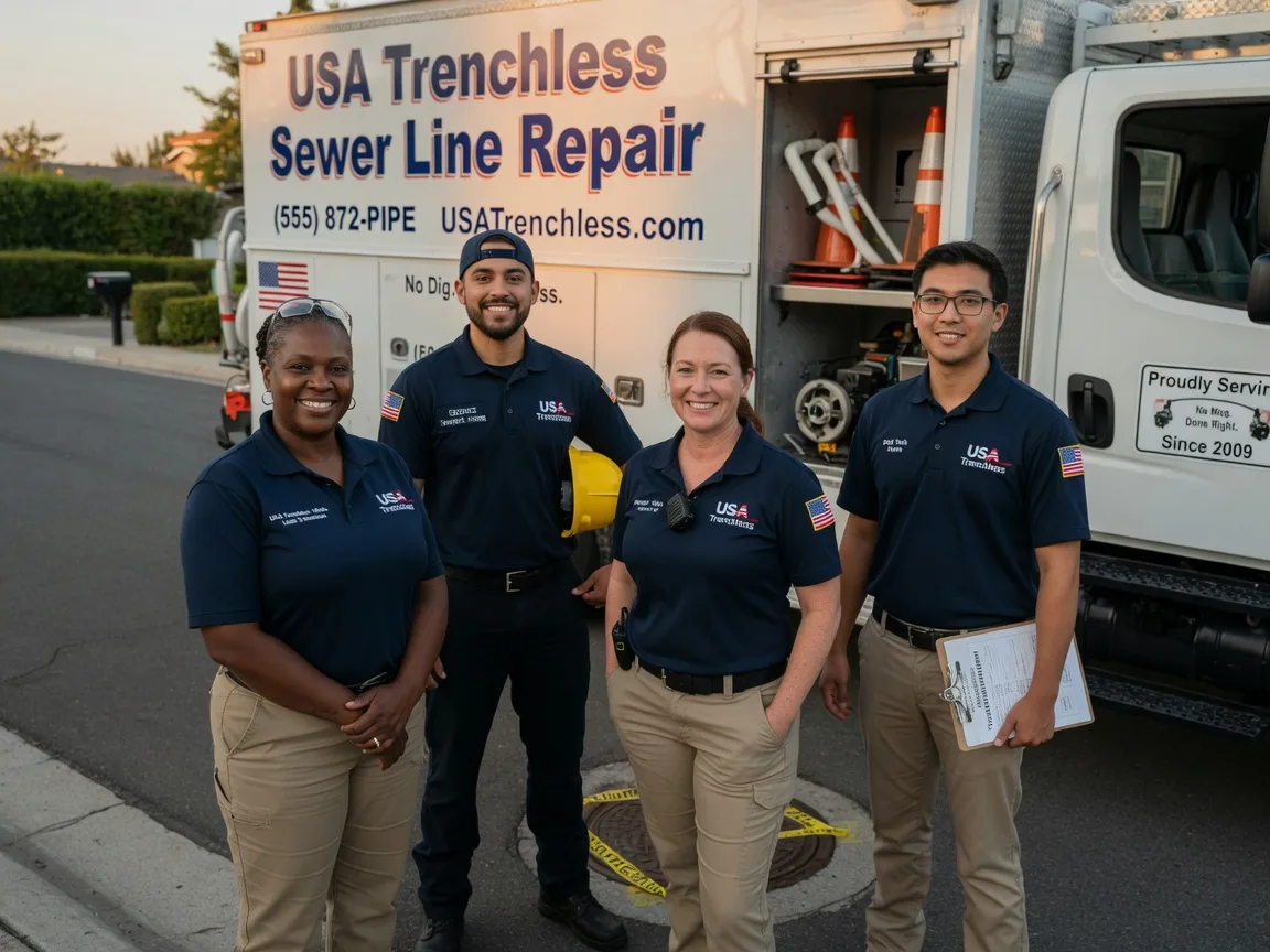 Sewer Line Repair company in Villa Ridge, IL